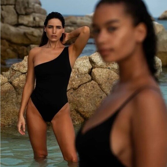 SIR. Hendry One-Piece Swimsuit in Black - Picture 2 of 11